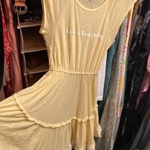 Wildfox Couture, “Love Is Everything,” Yellow Dress.